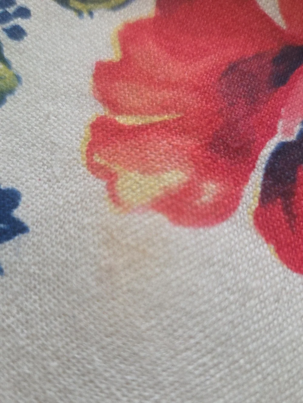 Vintage G W Litho  Craft Floral Tee Towel 1 Ct.